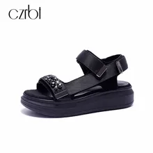 CZRBT Women Platform Shoes Summer Cow Suede Crystal Women Sandals Street Style Women Shoes Big Size Hook Loop womens Flats
CZRBT Women Platform Shoes Summer Cow Suede Crystal Women Sandals Street Style Women Shoes Big Size Hook Loop womens Flats