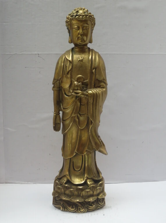 High 11 inch Metal crafts Home Decoration Chinese Brass Carved Sakyamuni Buddha Statue/Buddha Sculpture
High 11 inch Metal crafts Home Decoration Chinese Brass Carved Sakyamuni Buddha Statue/Buddha Sculpture