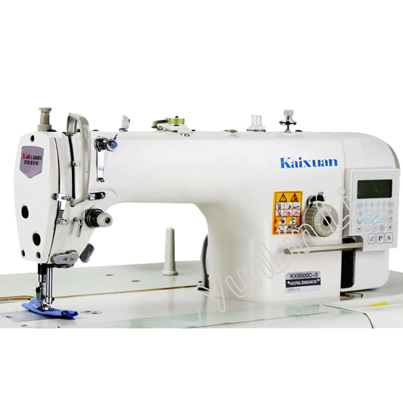 Computerized Direct-Drive Lockstitch Sewing Machine Head with Automatic Thread Trimmer KX9000C-3
Computerized Direct-Drive Lockstitch Sewing Machine Head with Automatic Thread Trimmer KX9000C-3