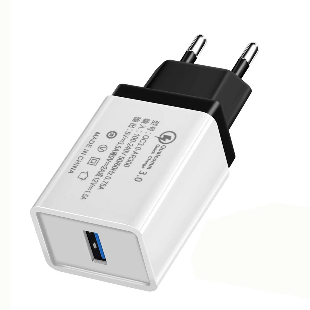 QC3.0 5V 3A USB Fast Charger Travel Wall Quick Charger Adapter For iPhone XS MAX XR 8 Plus SAMSUNG S10 S9+ S8 For Xiaomi Mi9 Mi8
QC3.0 5V 3A USB Fast Charger Travel Wall Quick Charger Adapter For iPhone XS MAX XR 8 Plus SAMSUNG S10 S9+ S8 For Xiaomi Mi9 Mi8
