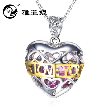 Fe ni 925 sterling silver jewelry Heart-shaped pendant necklace set auger couples Amazon euramerican fashion accessories
Fe ni 925 sterling silver jewelry Heart-shaped pendant necklace set auger couples Amazon euramerican fashion accessories