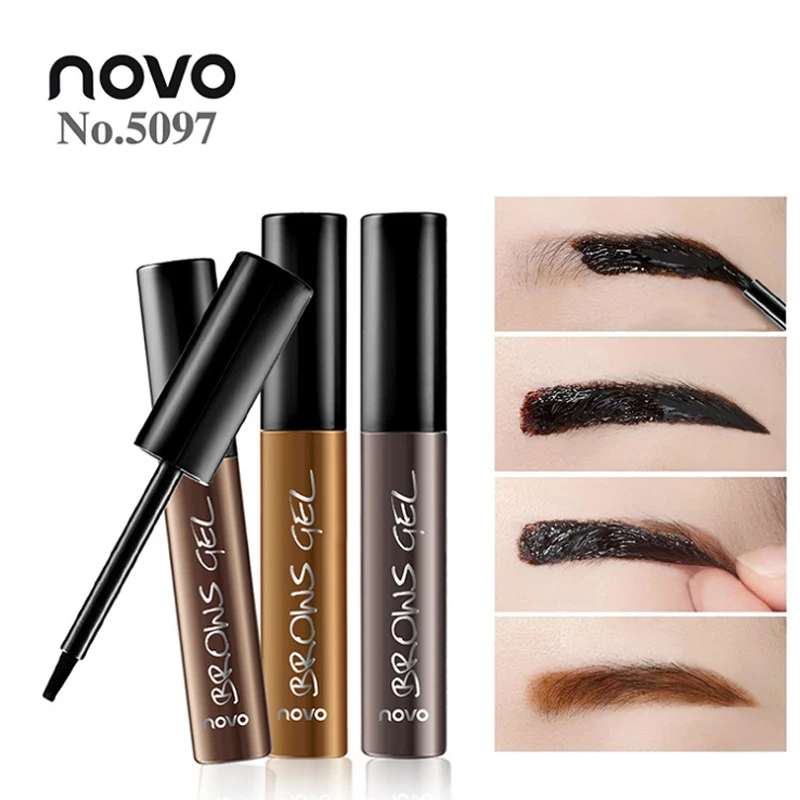 NOVO Brand peel-off Eyebrow gel Long lasting effect dyeing Eyebrow cream waterproof sweatproof Lasting Not decolorizing
NOVO Brand peel-off Eyebrow gel Long lasting effect dyeing Eyebrow cream waterproof sweatproof Lasting Not decolorizing