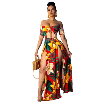 New Summer print tube top Bikini Beach dress Tunics for Beach Long Leaves Bikini Cover up Robe de Plage Swimwear Women cover-ups
New Summer print tube top Bikini Beach dress Tunics for Beach Long Leaves Bikini Cover up Robe de Plage Swimwear Women cover-ups