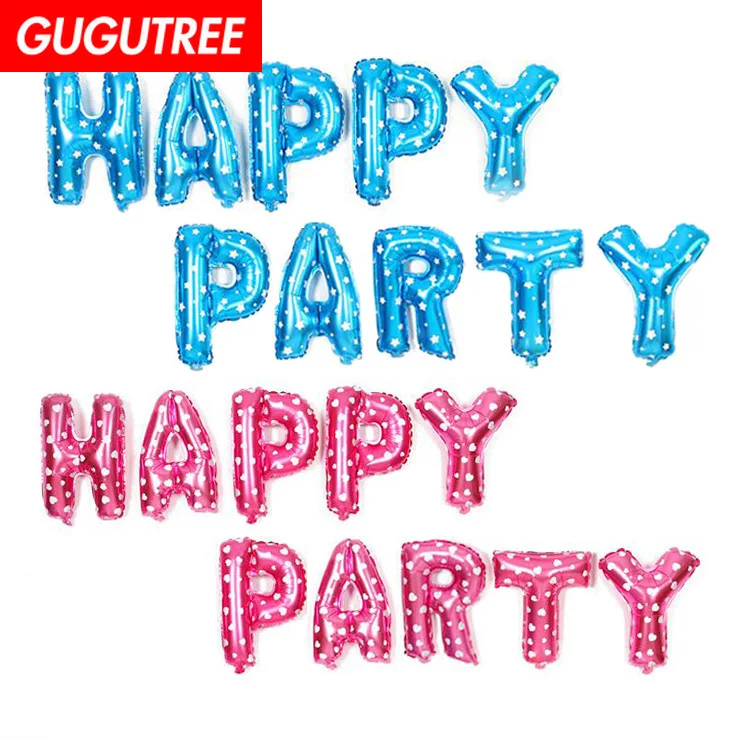 GUGUTREE PARTY one set blue red silver gold foil ballon Banners Paper flowers tassels Streamers happy birthday party HY-409
GUGUTREE PARTY one set blue red silver gold foil ballon Banners Paper flowers tassels Streamers happy birthday party HY-409