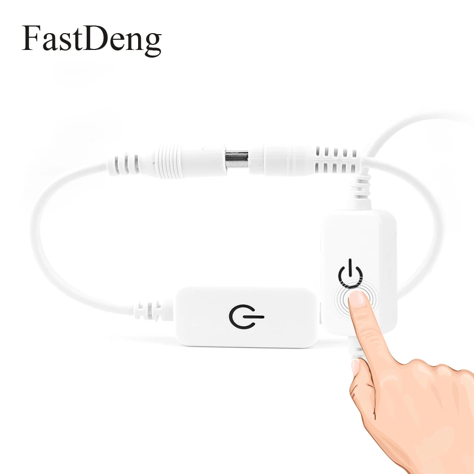 LED Touch Dimmer DC12V-24V Brightness Control Led Dimmer 1 Key Adjustment For Single Color Led Strip Touch Switch On/Off Dimmer
LED Touch Dimmer DC12V-24V Brightness Control Led Dimmer 1 Key Adjustment For Single Color Led Strip Touch Switch On/Off Dimmer