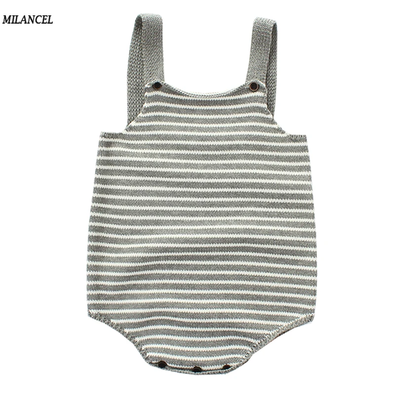 MILANCEL 2018 Baby Girls Bodysuits Striped Boys Knitwear Brief Style Bodysuits for Boys Clothes Summer Toddler Girls Outfit
MILANCEL 2018 Baby Girls Bodysuits Striped Boys Knitwear Brief Style Bodysuits for Boys Clothes Summer Toddler Girls Outfit