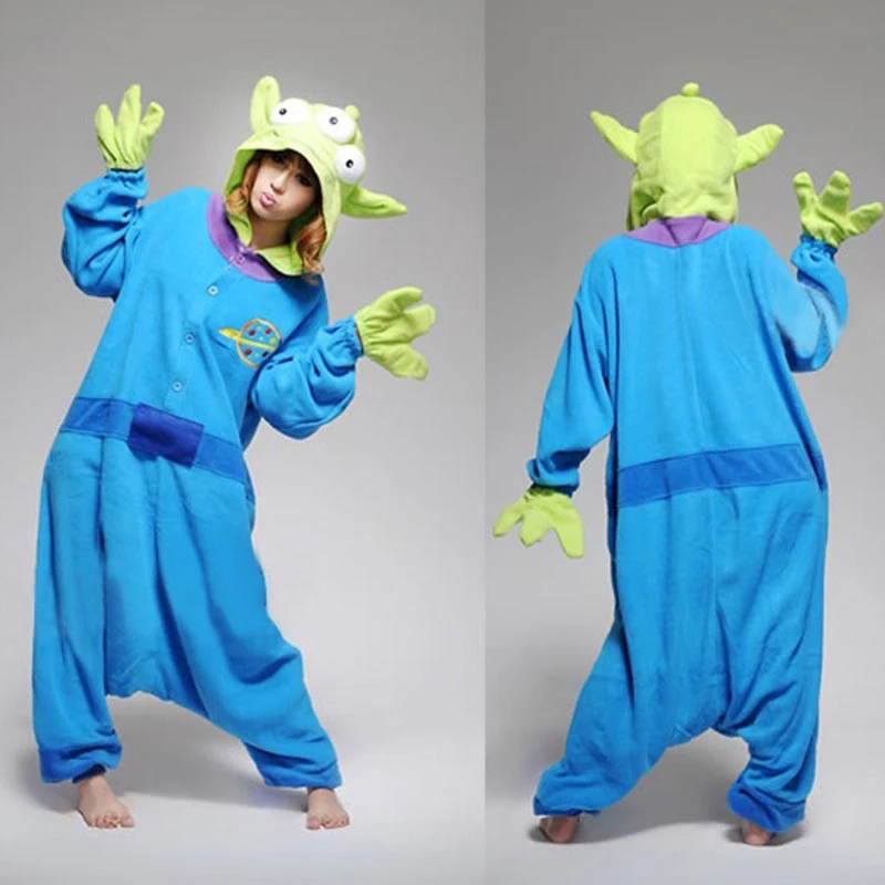 2019 Cartoon Sangan cosplay costumes Jumpsuit Fleece Pajamas Toy Story Aliens costumes pyjamas onesies Performance clothing
2019 Cartoon Sangan cosplay costumes Jumpsuit Fleece Pajamas Toy Story Aliens costumes pyjamas onesies Performance clothing