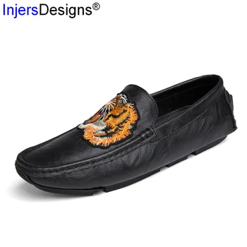 Hot Sale Tiger Head Loafers Men Soft Moccasins Casual Boat Shoes Slip-On Breathable Flats Gommino Driving Shoes Plus Size 37-45
Hot Sale Tiger Head Loafers Men Soft Moccasins Casual Boat Shoes Slip-On Breathable Flats Gommino Driving Shoes Plus Size 37-45