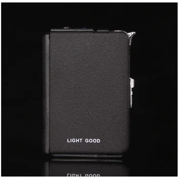 (10 Cigarette ) Frosted Multifunction Cigarette Case Fashion Flameless Windproof Inflatable Gas Lighter Cigarette Box Men Gift
(10 Cigarette ) Frosted Multifunction Cigarette Case Fashion Flameless Windproof Inflatable Gas Lighter Cigarette Box Men Gift