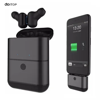 DOITOP Mini Wireless Bluetooth Headset with Charging Tank Handfree Mic IPX5 Waterproof Sport Stereo Earphone For iPhone
DOITOP Mini Wireless Bluetooth Headset with Charging Tank Handfree Mic IPX5 Waterproof Sport Stereo Earphone For iPhone