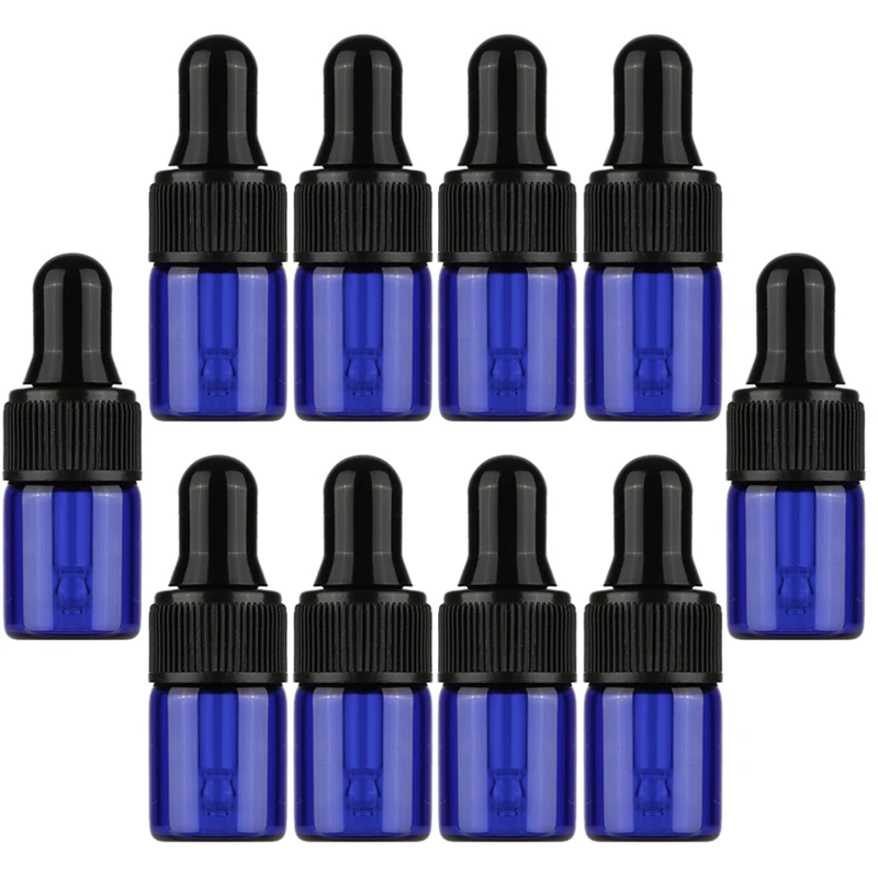 ELECOOL 10Pcs 2ml/3ml Blue Empty Glass Bottles Amber Essential Oil Aromatherapy Bottle Dropper Bottle With Eye Dropper Dispenser
ELECOOL 10Pcs 2ml/3ml Blue Empty Glass Bottles Amber Essential Oil Aromatherapy Bottle Dropper Bottle With Eye Dropper Dispenser