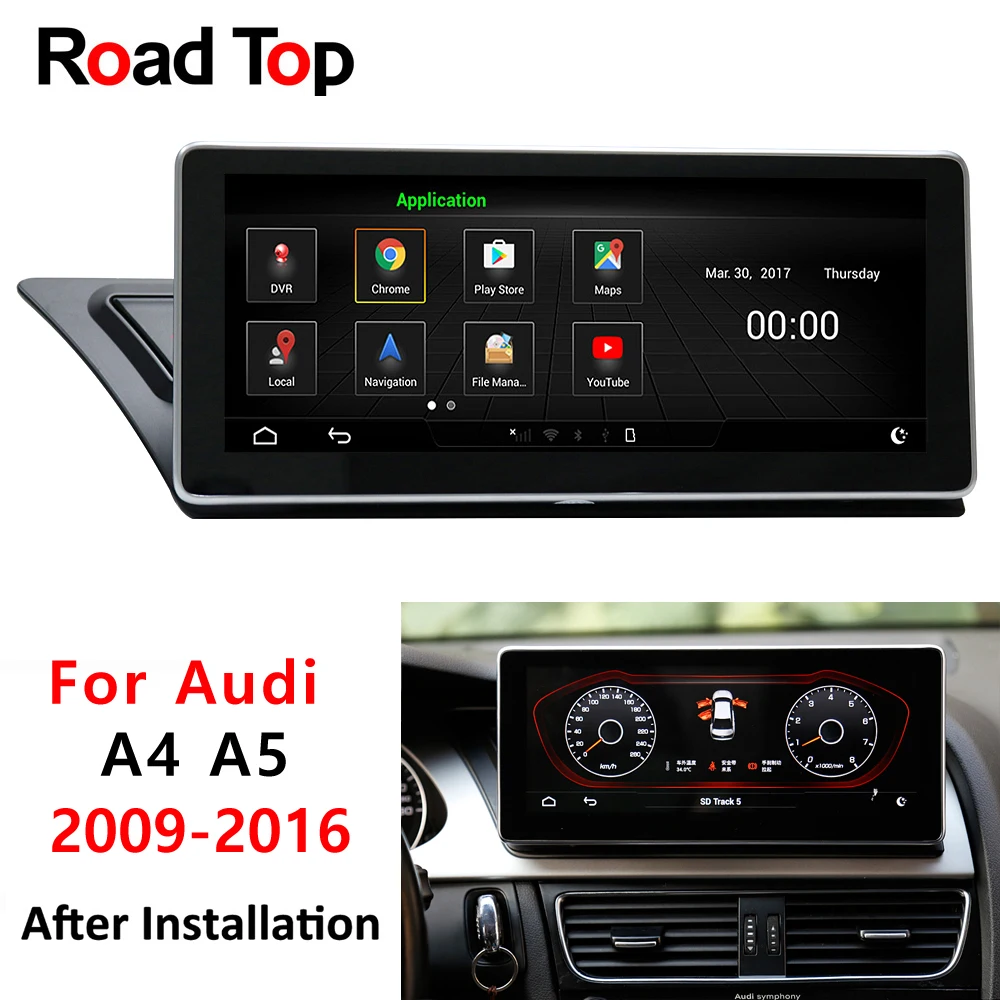 10.25" Android 8.1 Vehicle display for Audi A4 A5 2009-2016 car touch screen GPS Navigation radio stereo dash multimedia player
10.25" Android 8.1 Vehicle display for Audi A4 A5 2009-2016 car touch screen GPS Navigation radio stereo dash multimedia player