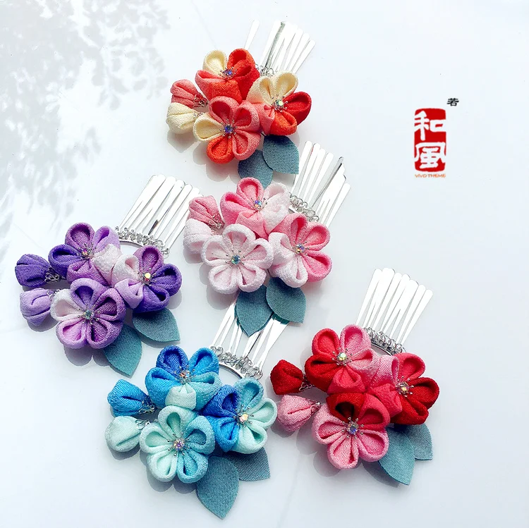 And windy cloth gradient color fabric flower kimono bathrobe COS headpiece fish mouth clip hair accessories
And windy cloth gradient color fabric flower kimono bathrobe COS headpiece fish mouth clip hair accessories
