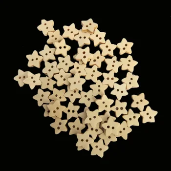 50PCs NEW Natural Wooden Buttons Cute Star Shape Scrapbooking DIY Craft Sewing Accessories 2 Holes DIY Clothing Accessories
50PCs NEW Natural Wooden Buttons Cute Star Shape Scrapbooking DIY Craft Sewing Accessories 2 Holes DIY Clothing Accessories