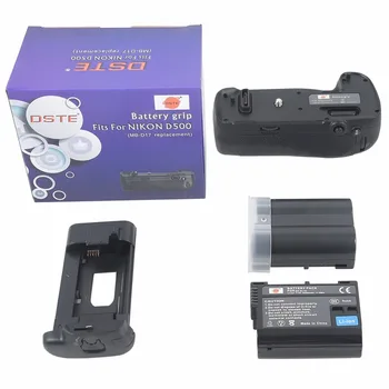 DSTE MB-D17 Multi-Power Vertical Battery Grip for Nikon D500 Camera Battery Handgrip Holder With 2PCS EN-EL15 EN EN15 enel15
DSTE MB-D17 Multi-Power Vertical Battery Grip for Nikon D500 Camera Battery Handgrip Holder With 2PCS EN-EL15 EN EN15 enel15