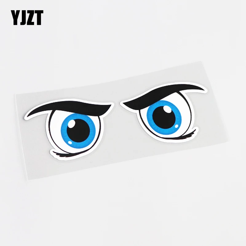 YJZT 13CM*4.5CM Chromatic Amusing Eye Car Sticker Decal PVC Decoration Motorcycle Car-styling 13-0479
YJZT 13CM*4.5CM Chromatic Amusing Eye Car Sticker Decal PVC Decoration Motorcycle Car-styling 13-0479