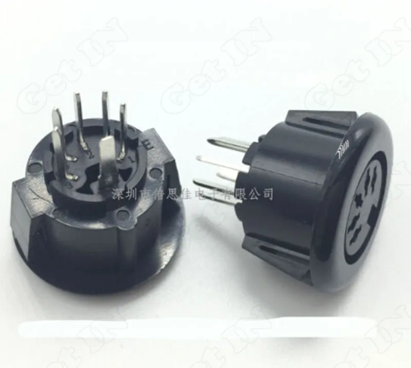 30pcs DS-5-07A Black 5Pins Circular S Terminal Female Socket Connector 5P DIN Connectors
30pcs DS-5-07A Black 5Pins Circular S Terminal Female Socket Connector 5P DIN Connectors