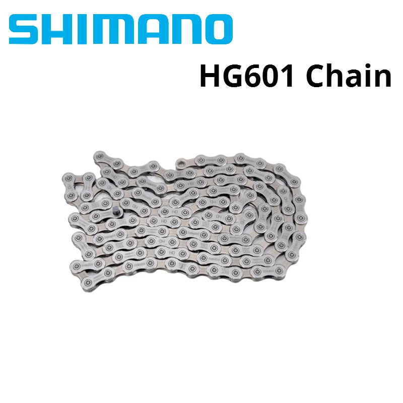 

Shimano HG601 11 Speed 11 s 11v Bike chain 11S 33S HG-601 mtb and road bicycle chains suit for 105 5800 SLX M7000