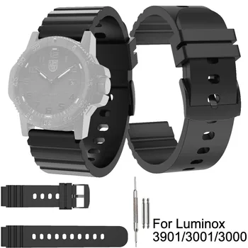 

Sport Silicone Replacement Strap Watch Band for Luminox Men's 3901/3001/3000 12.11