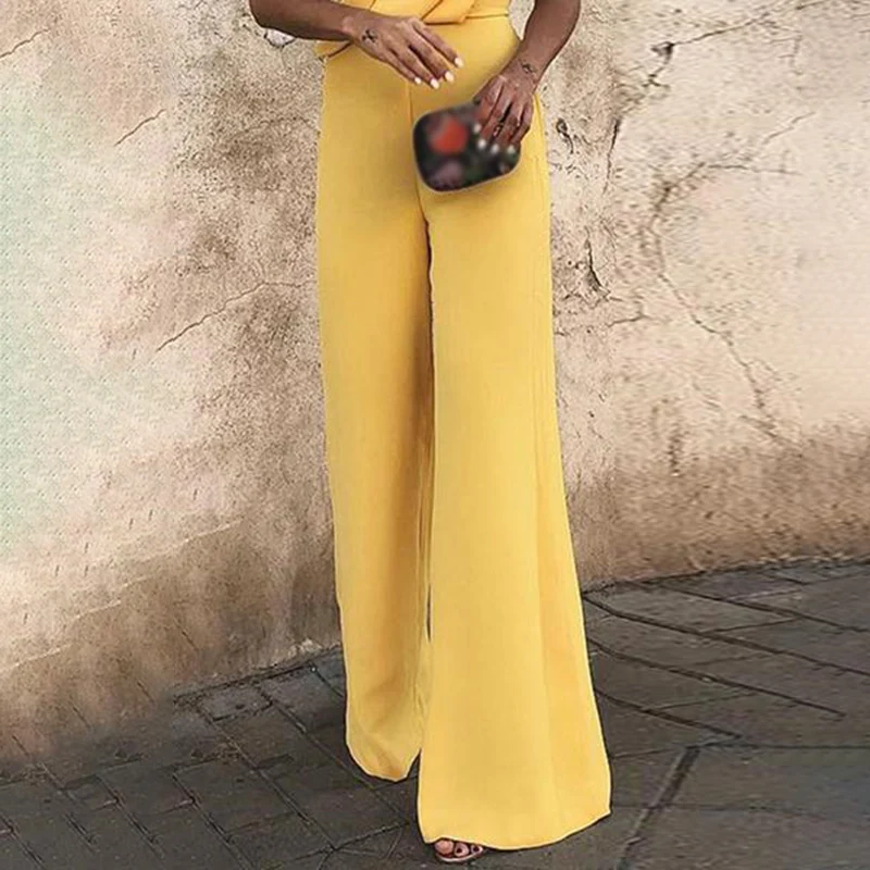 Ladies Playsuit Women's Jumpsuit Rompers Beach Summer Slim Fit Sexy Stylish Party Pants Casual Fashion Long trousers
Ladies Playsuit Women's Jumpsuit Rompers Beach Summer Slim Fit Sexy Stylish Party Pants Casual Fashion Long trousers
