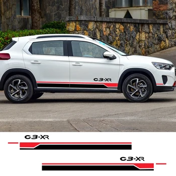 2pcs Car Door Side Sticker Auto Long Stripes Vinyl Wrap Styling Decoration Decal For Citroen C3-XR Sports Tuning Car Accessories
2pcs Car Door Side Sticker Auto Long Stripes Vinyl Wrap Styling Decoration Decal For Citroen C3-XR Sports Tuning Car Accessories