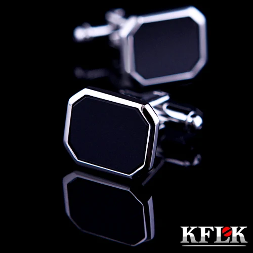 KFLK Luxury shirt cufflink for mens Brand cuff bouton de manchette Simple Black cuff link High Quality abotoadura Jewelry
KFLK Luxury shirt cufflink for mens Brand cuff bouton de manchette Simple Black cuff link High Quality abotoadura Jewelry