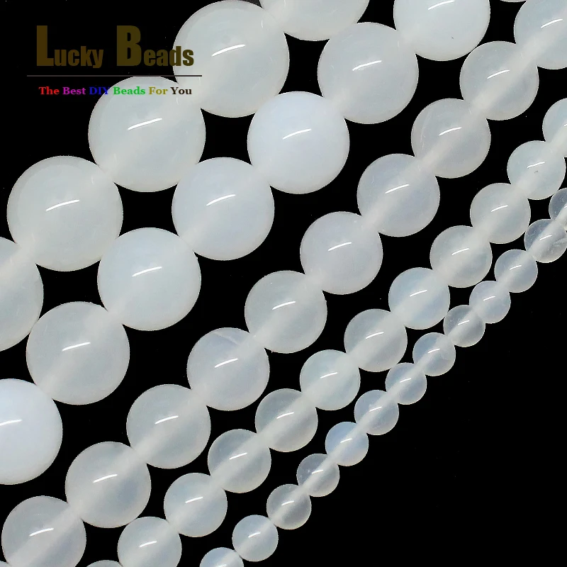 Natural White Stone Beads For Jewelry Making 4/ 6/8/10/12mm Round Loose Beads 15.5inch/strand Pick Size DIY Bracelet (F00521)
Natural White Stone Beads For Jewelry Making 4/ 6/8/10/12mm Round Loose Beads 15.5inch/strand Pick Size DIY Bracelet (F00521)