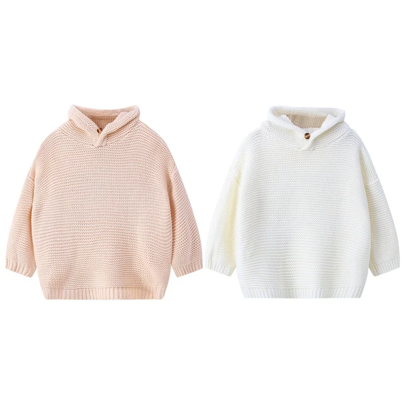 Children Sweaters Baby Infant Girls Boys Autumn Winter Pure Color Knitted Jacket Hooded Solid Rabbit Jacket Thick Warm
Children Sweaters Baby Infant Girls Boys Autumn Winter Pure Color Knitted Jacket Hooded Solid Rabbit Jacket Thick Warm