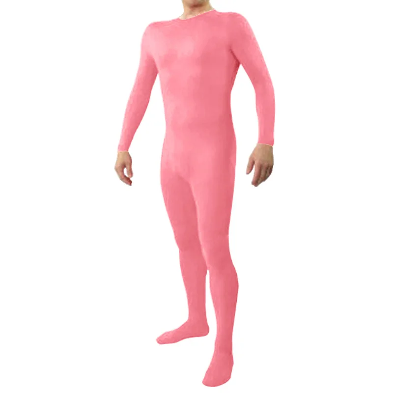 Icostumes Adults One Piece Crew Neck Lycra Spandex FullBody Suit for Men No Hood Footed Unitards Cosplay Costumes DanceWear (9)