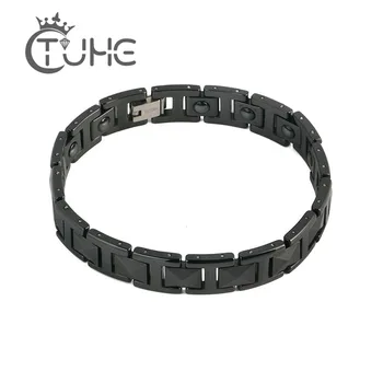 Healing FIR Magnetic Titanium Bio Energy All Ceramic Bracelet For Men Blood Pressure Accessory Bracelets Fashion Jewelry 
Healing FIR Magnetic Titanium Bio Energy All Ceramic Bracelet For Men Blood Pressure Accessory Bracelets Fashion Jewelry