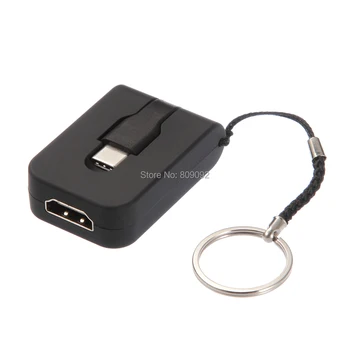 Portable Mini USB3.1 Type C to HDMI/VGA Adapter Displayport 4K 60Hz Converter Keychain For MacBook Samsung S9/S8 Laptop TV
Portable Mini USB3.1 Type C to HDMI/VGA Adapter Displayport 4K 60Hz Converter Keychain For MacBook Samsung S9/S8 Laptop TV