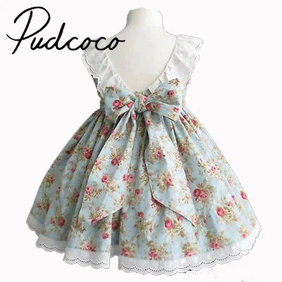 Helen115 Lovely Kids Girl Dress Summer Backless Sundress Floral Printed Sleeveless Leak Back Formal Dress Vestidos 2-7Years
Helen115 Lovely Kids Girl Dress Summer Backless Sundress Floral Printed Sleeveless Leak Back Formal Dress Vestidos 2-7Years