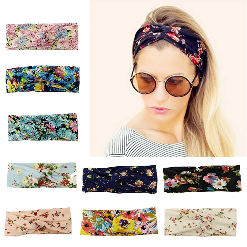 Fashion Women Elastic Turban Twisted Knotted Headband Print Floral Wide Stretch Cross Hair Band Girl Hair Accessories
Fashion Women Elastic Turban Twisted Knotted Headband Print Floral Wide Stretch Cross Hair Band Girl Hair Accessories
