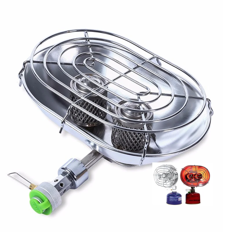Fast Heating Double Burner Heating Stove Infrared Ray Heater Camping Warmer Heating Gas Stove for Winter Camping Outdoor Fishing
Fast Heating Double Burner Heating Stove Infrared Ray Heater Camping Warmer Heating Gas Stove for Winter Camping Outdoor Fishing