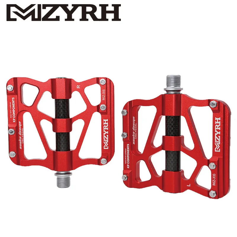 MZYRH X6 Mountian Bike Pedals Aluminum Alloy 3 Sealed Bearing Pedals MTB Bicycle Carbon Fiber Big Tread Pedals for Bicycle parts
MZYRH X6 Mountian Bike Pedals Aluminum Alloy 3 Sealed Bearing Pedals MTB Bicycle Carbon Fiber Big Tread Pedals for Bicycle parts