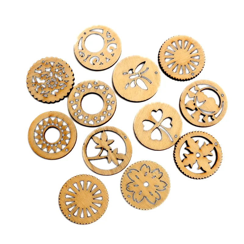 LF 50Pcs Logs Round Flowers Wooden Crafts 30mm Embellishments MDF Unfinished Wood Scrapbooking For Craft Decoration Diy
LF 50Pcs Logs Round Flowers Wooden Crafts 30mm Embellishments MDF Unfinished Wood Scrapbooking For Craft Decoration Diy