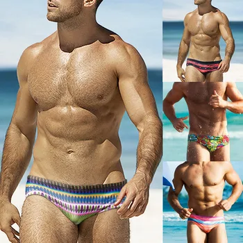 Swimwear Men Shorts Printed Men's Underwear Sexy Nylon Breathable Trunks Pants Beach Print Running Swimming Underwear W0328
Swimwear Men Shorts Printed Men's Underwear Sexy Nylon Breathable Trunks Pants Beach Print Running Swimming Underwear W0328