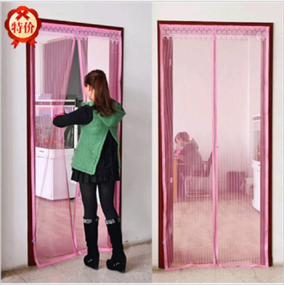 Summer Magnetic Door Curtain Mesh Net Anti Mosquito Insect Fly Bug Automatic Closing Screen window grid 5 Size Drop Shipping
Summer Magnetic Door Curtain Mesh Net Anti Mosquito Insect Fly Bug Automatic Closing Screen window grid 5 Size Drop Shipping
