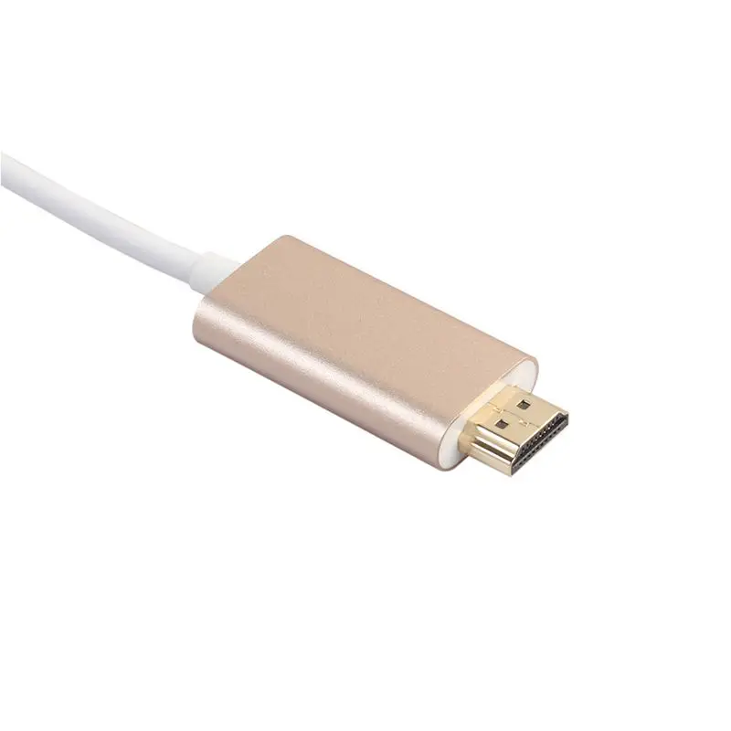 ABHU USB C разрешение Effelon 1 8 M 4K type 3 Male to HDMI кабель для Macbook 12 дюймов/Chromebook/Lumia950 XL и т.