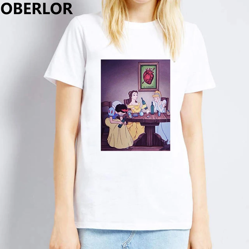 Camisetas Verano Mujer 2019 Summer Spoof Funny Snow White Princess T Shirt Women Casual Short Sleeve Aesthetic Korean Clothes
Camisetas Verano Mujer 2019 Summer Spoof Funny Snow White Princess T Shirt Women Casual Short Sleeve Aesthetic Korean Clothes