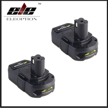 Eleoption 2x 18V 2500mAh Li-Ion Rechargeable Battery For Ryobi RB18L25 One Plus for power tools replace P103, P104, P105, P108
Eleoption 2x 18V 2500mAh Li-Ion Rechargeable Battery For Ryobi RB18L25 One Plus for power tools replace P103, P104, P105, P108