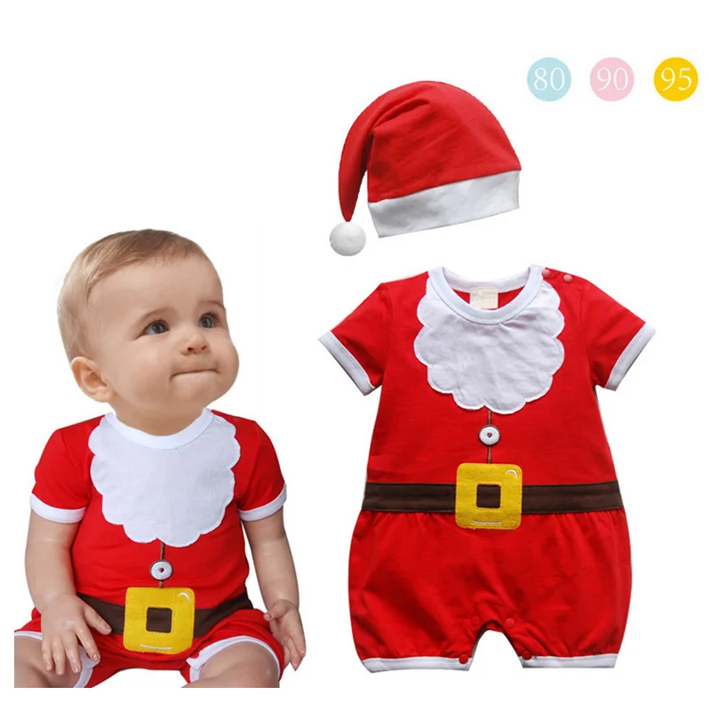 New Fashion Baby Boy Girl Rompers Christmas Baby Rompers+Hats Newborn Baby Girl Clothing Jumpsuit Santa Infant Clothing
New Fashion Baby Boy Girl Rompers Christmas Baby Rompers+Hats Newborn Baby Girl Clothing Jumpsuit Santa Infant Clothing