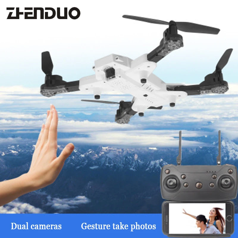 RCRemote Control Quadcopter 2.4GHz 6axis gyro 200W Dual Cam Flash Folding Optical Flow Gesture Photos Drone 4Axis Helicopter Toy
RCRemote Control Quadcopter 2.4GHz 6axis gyro 200W Dual Cam Flash Folding Optical Flow Gesture Photos Drone 4Axis Helicopter Toy