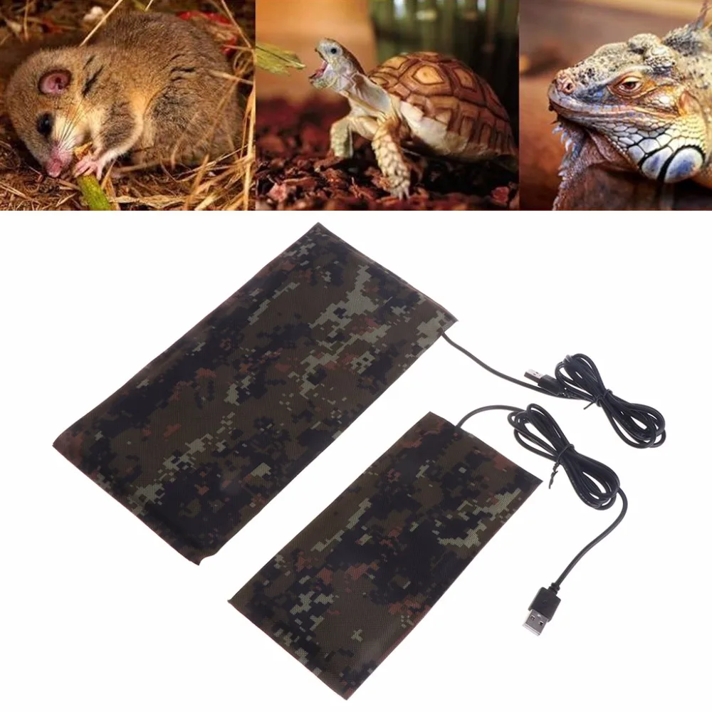 Pet USB Controller Heating Mat Pad 5W/7W Reptile Adjustable Warmer Constant Temperature Waterproof Bed for Turtle Snakes W20
Pet USB Controller Heating Mat Pad 5W/7W Reptile Adjustable Warmer Constant Temperature Waterproof Bed for Turtle Snakes W20