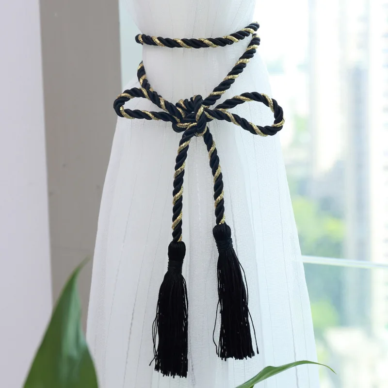 1pc Curtain Straps Simple Modern Hand-woven Curtains Tassel Straps Decorative Curtains Buckle Curtain Rope Straps
1pc Curtain Straps Simple Modern Hand-woven Curtains Tassel Straps Decorative Curtains Buckle Curtain Rope Straps