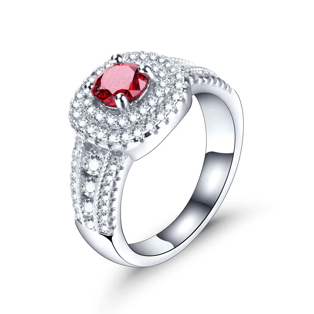 New Arrival Birthstone Engagement Wedding Rings For Women Red Dark Blue AAA Zircon Crystal Jewelry Party Birthstone Jewelry Gift
New Arrival Birthstone Engagement Wedding Rings For Women Red Dark Blue AAA Zircon Crystal Jewelry Party Birthstone Jewelry Gift