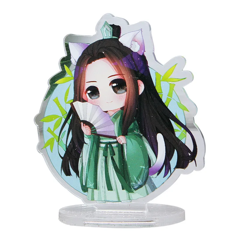 Cartoon Scum Villain Self Saving System key chain Sheng Qingqiu Luo Binghe acrylic keychain cute funny fashion novelty jewelry
Cartoon Scum Villain Self Saving System key chain Sheng Qingqiu Luo Binghe acrylic keychain cute funny fashion novelty jewelry