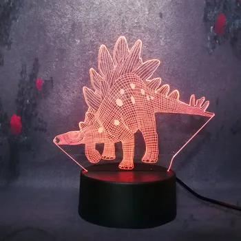 New Jurassic Park 3D dinosaur Stegosauria night light boy favorite LED7 color change remote/ touch Christmas Halloween gift boy
New Jurassic Park 3D dinosaur Stegosauria night light boy favorite LED7 color change remote/ touch Christmas Halloween gift boy