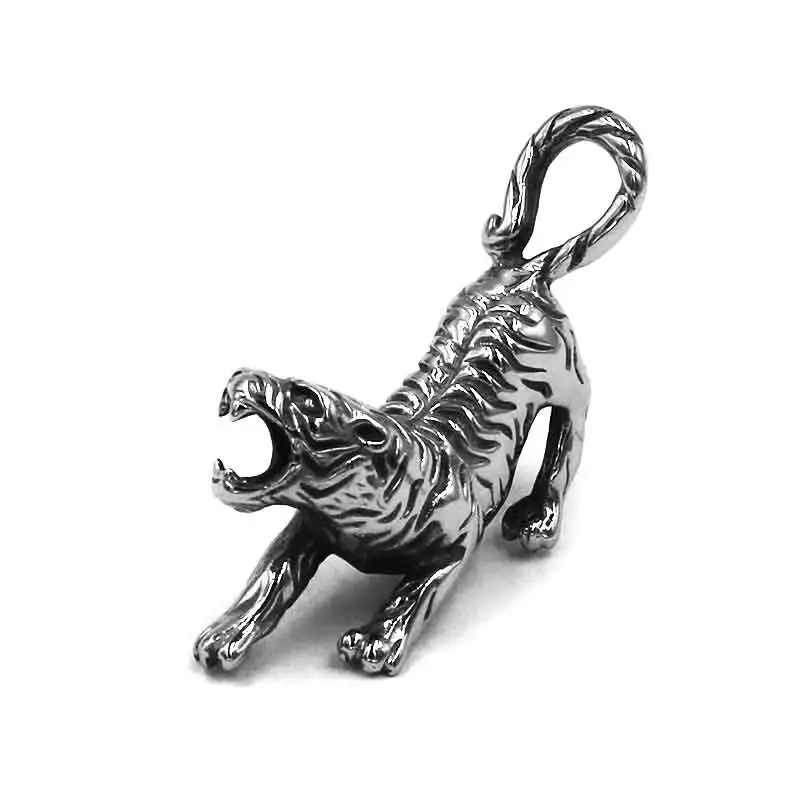 Wholesale Fashion Tiger Pendant Stainless Steel Jewelry Classic Three-dimensional Animal Tiger Biker Mens Pendant SWP0511
Wholesale Fashion Tiger Pendant Stainless Steel Jewelry Classic Three-dimensional Animal Tiger Biker Mens Pendant SWP0511