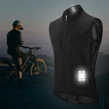 Safety Reflective Cycling Vest Windproof Sleeveless Jacket Riding Motorcycle Clothing for Men Women
Safety Reflective Cycling Vest Windproof Sleeveless Jacket Riding Motorcycle Clothing for Men Women